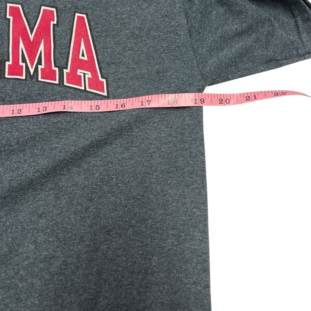 Alabama‎ Crimson Tide Men's Charcoal Gray Short Sleeve Tee Shirt Size Medium - Picture 4 of 5